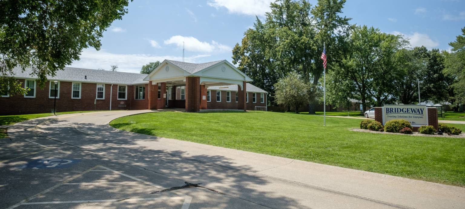 Exterior front of Bridgeway building